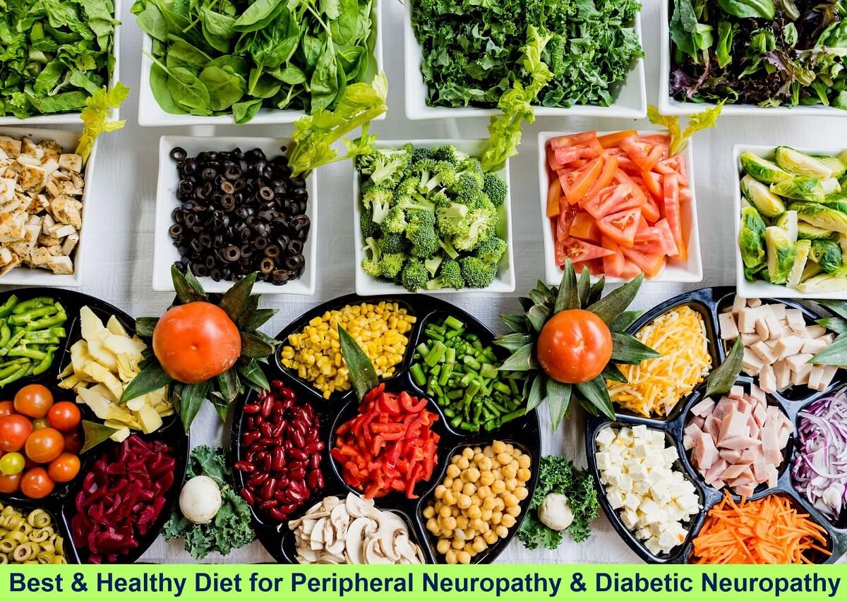 For neuropathy patients well-balanced diet of fruits, vegetables, whole grains & lean protein help to reduce neuropathic pain