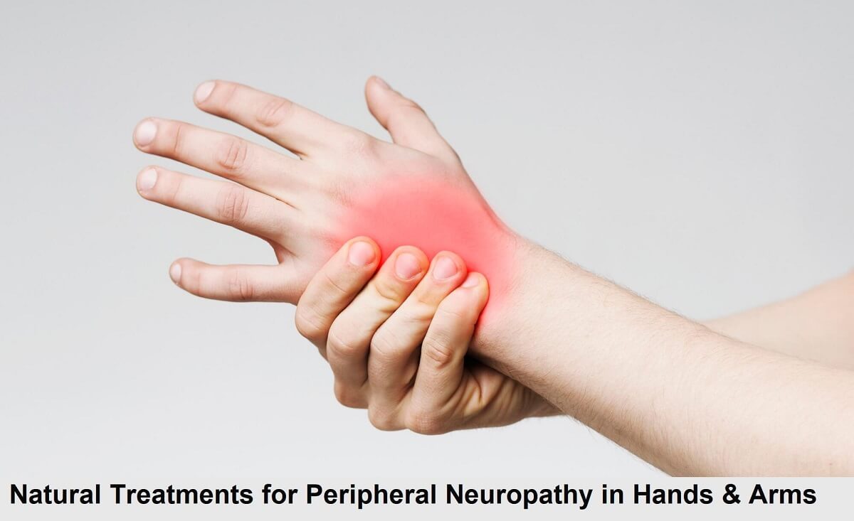 Natural therapies, alternative treatments, & exercise help treat & reverse peripheral neuropathy in the hand & arms at home.